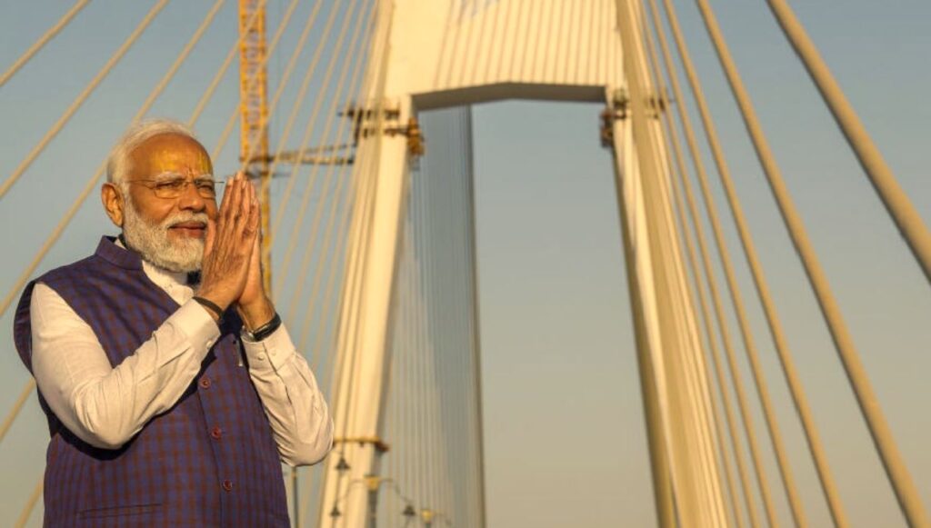 Prime Minister Modi Inaugurates Sudarshan Setu: India's Longest Cable-Stayed Bridge