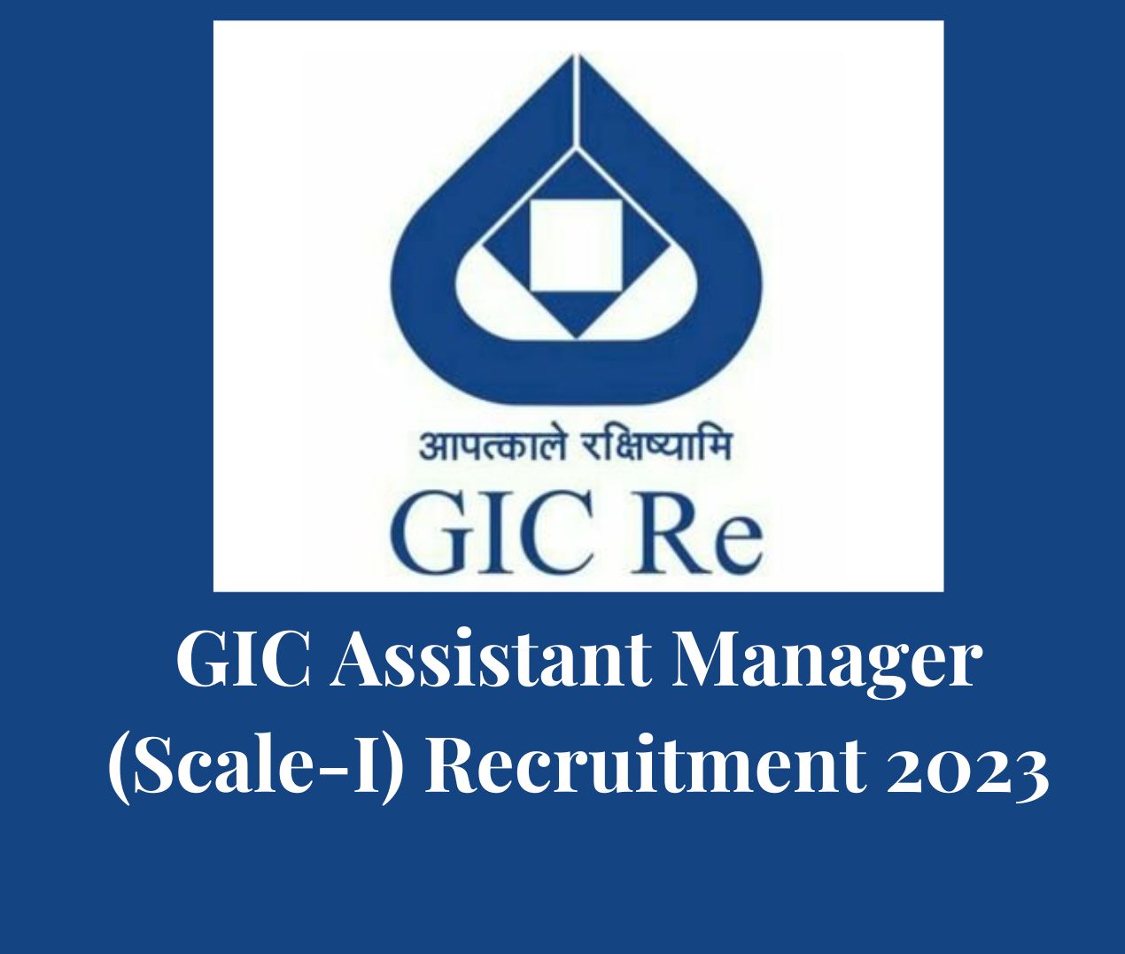 GIC Assistant manager