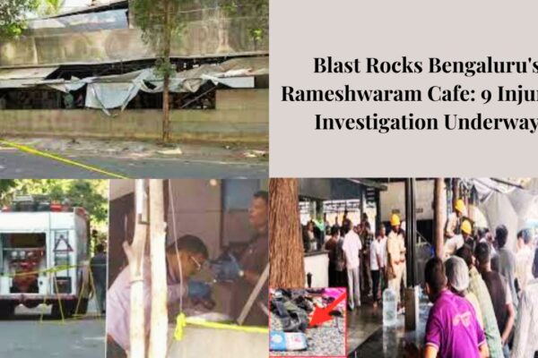 Blast Rocks Bengaluru's Rameshwaram Cafe: 9 Injured, Investigation Underway