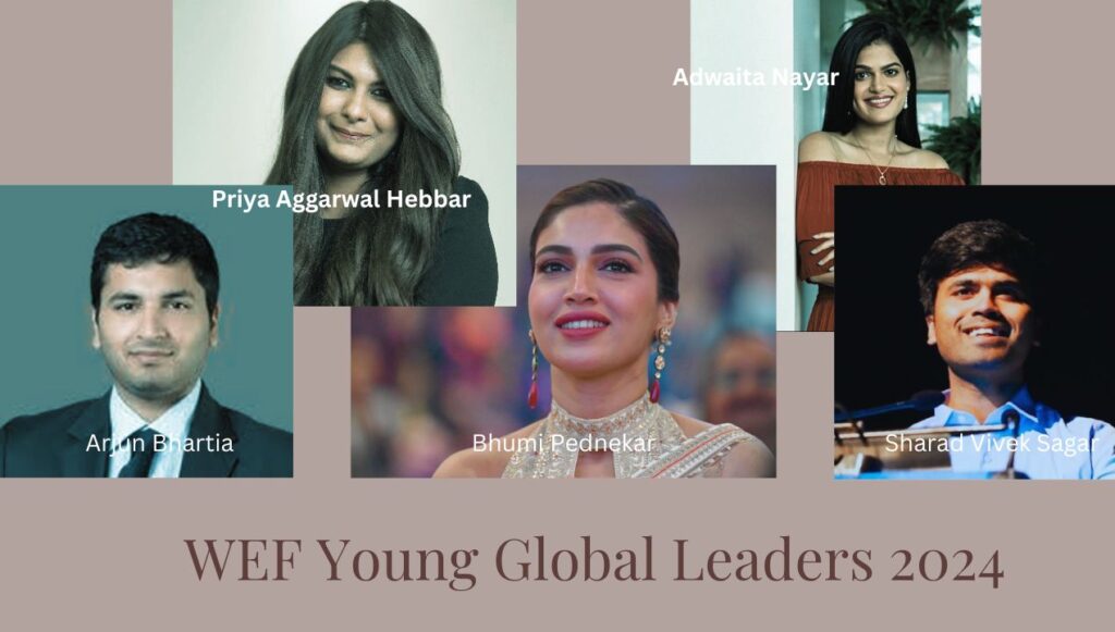 Bhumi Pednekar & 4 Indians Named WEF Young Global Leaders 2024