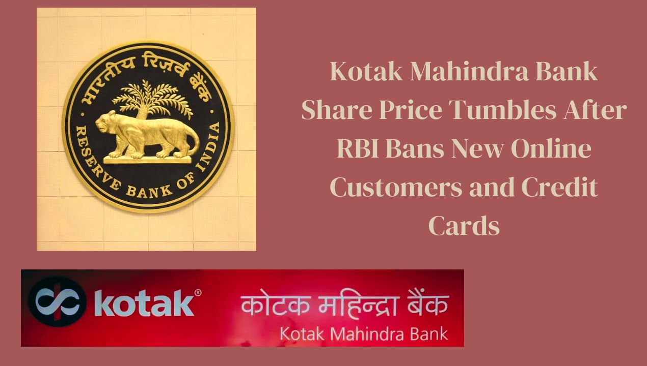Kotak Mahindra Bank Share Price Tumbles