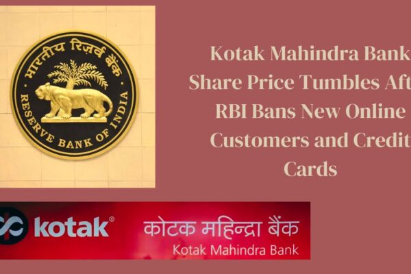 Kotak Mahindra Bank Share Price Tumbles