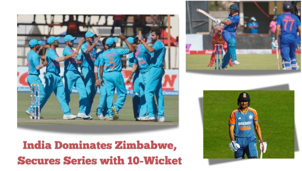 India Dominates, Clinches Series 10-Wicket Win