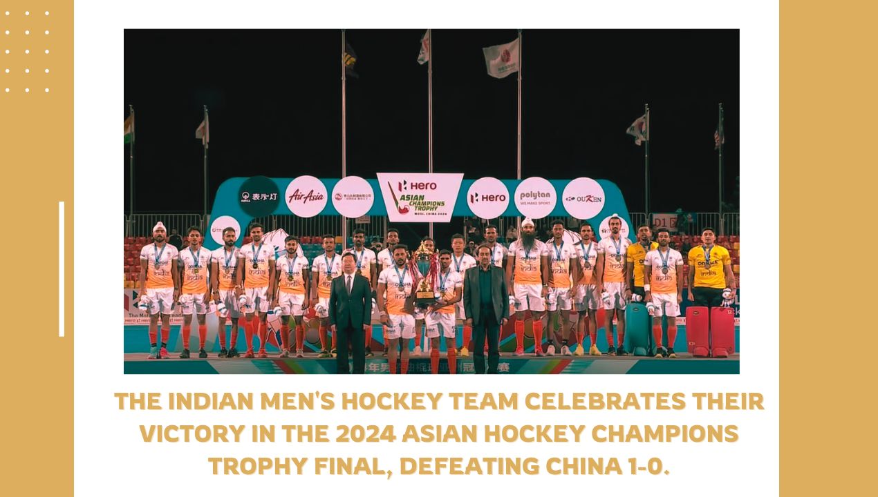 India Dominates Asian Hockey Champions Trophy