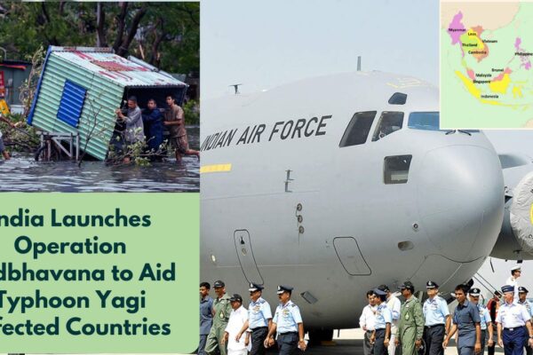 India Launches Operation Sadbhavana to Aid Typhoon Yagi Affected Countries