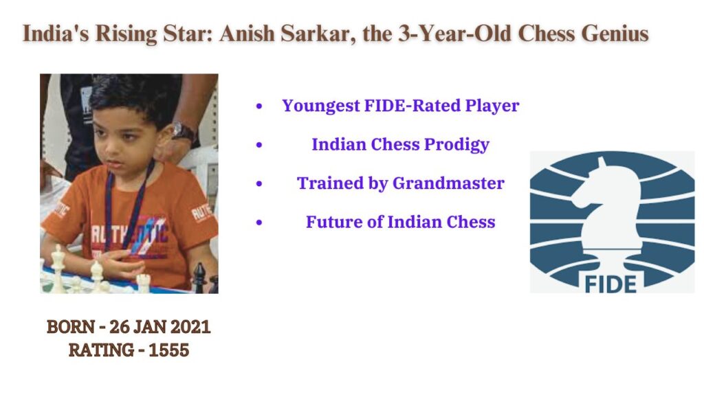 India's Rising Star: Anish Sarkar, the 3-Year-Old Chess Genius