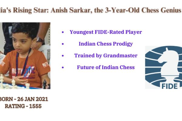 India's Rising Star: Anish Sarkar, the 3-Year-Old Chess Genius