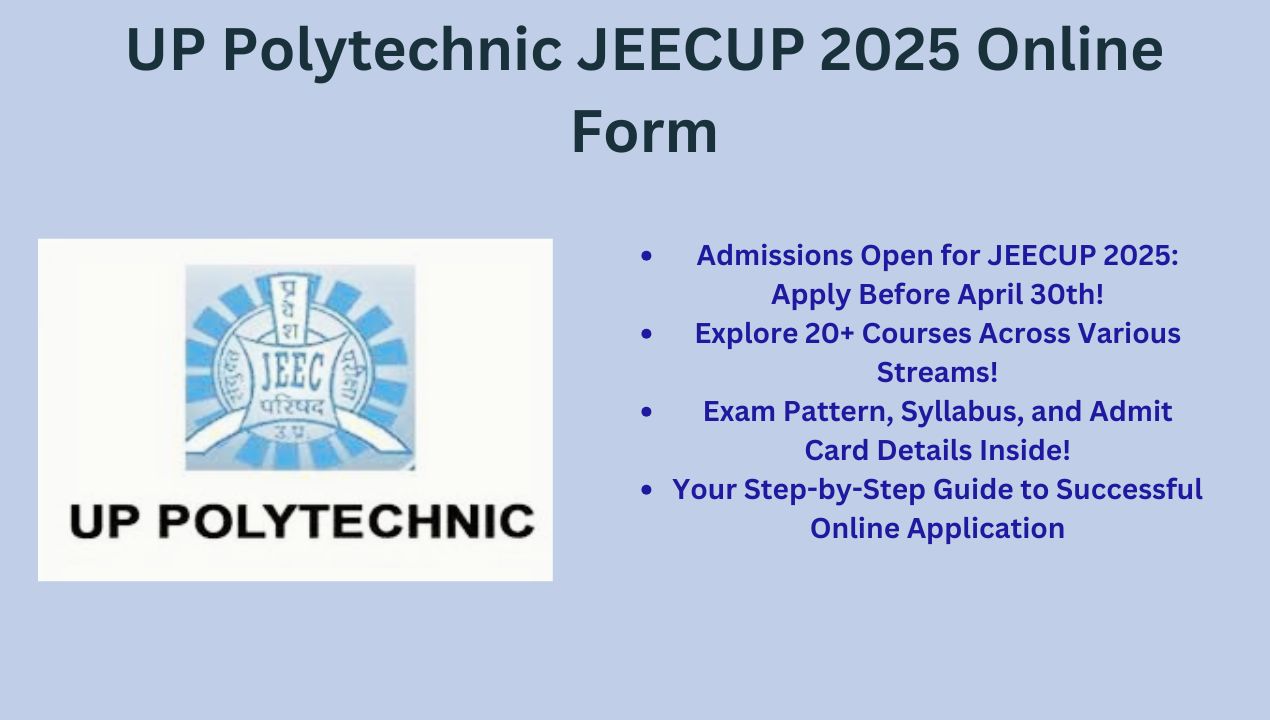 UP Polytechnic JEECUP 2025