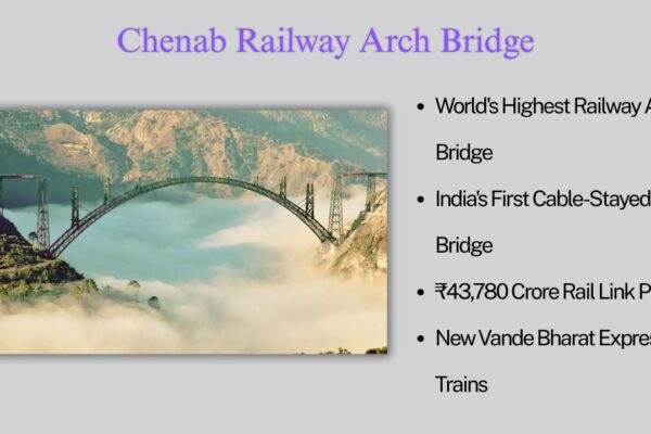 India's 1st Global Marvel – 359m Chenab Rail Bridge Transforms Kashmir