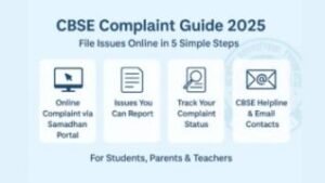 📢 How to Complain to CBSE — Step-by-Step Guide for Students & Parents ...